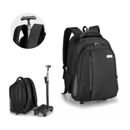 Mochila Trolley Para Notebook Personalizada Com Roda Mochila Trolley Para Notebook Personalizada Com Roda