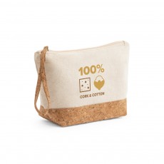 Necessaire em cortiça personalizada