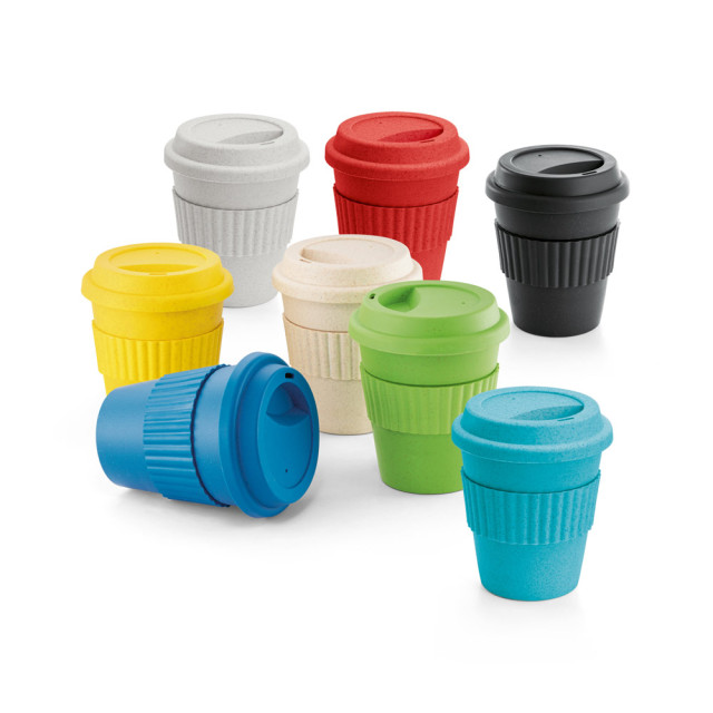 Copo fibra de bambu 380ml personalizado