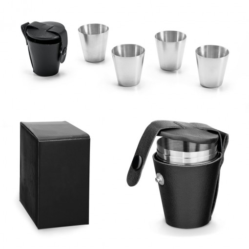 Conjunto De Copos Em Inox Para Brinde Conjunto De Copos Em Inox Para Brinde