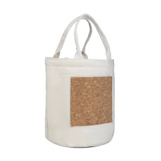 Bolsa térmica em algodão e cortiça personalizada