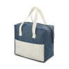 Bolsa térmica linho e lona 6,5L personalizada