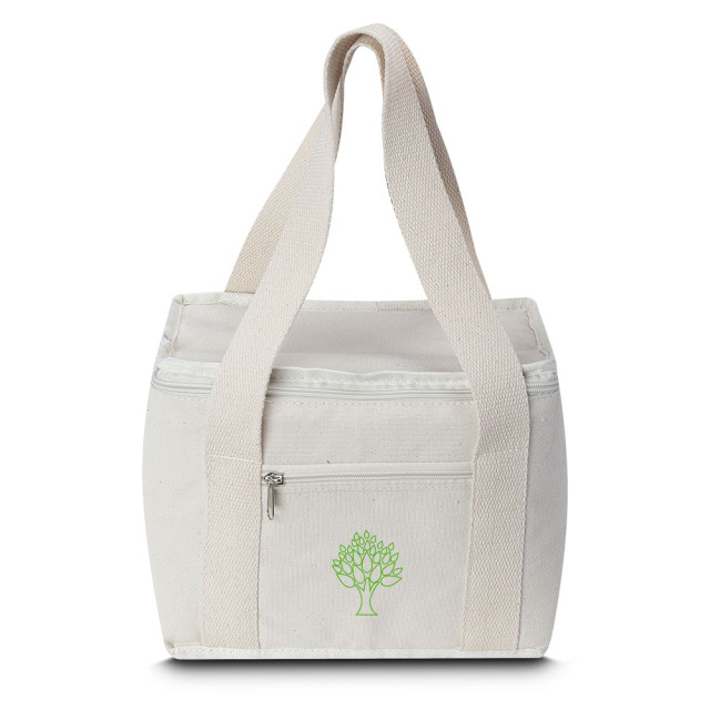 Bolsa térmica algodão 450g/m² 9,5L personalizada