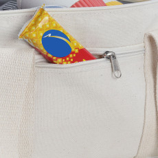 Bolsa térmica algodão 450g/m² 9,5L personalizada