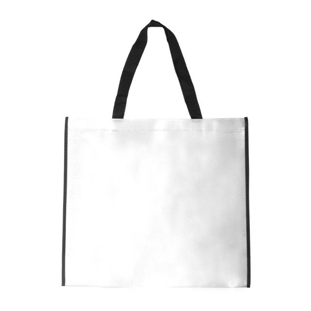 Sacola tnt laminado 120g/m² 38,5x42cm personalizada