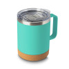 Caneca térmica aço inox/cortiça 350ml personalizada