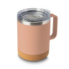 Caneca térmica aço inox/cortiça 350ml personalizada