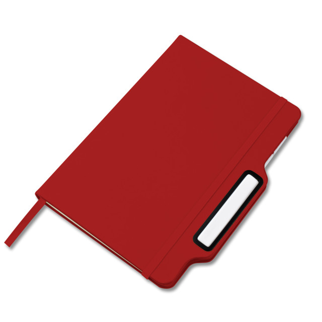 Caderno de anotações com lápis infinito personalizado