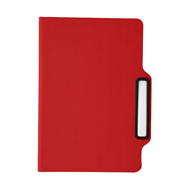 Caderno de anotações com lápis infinito personalizado