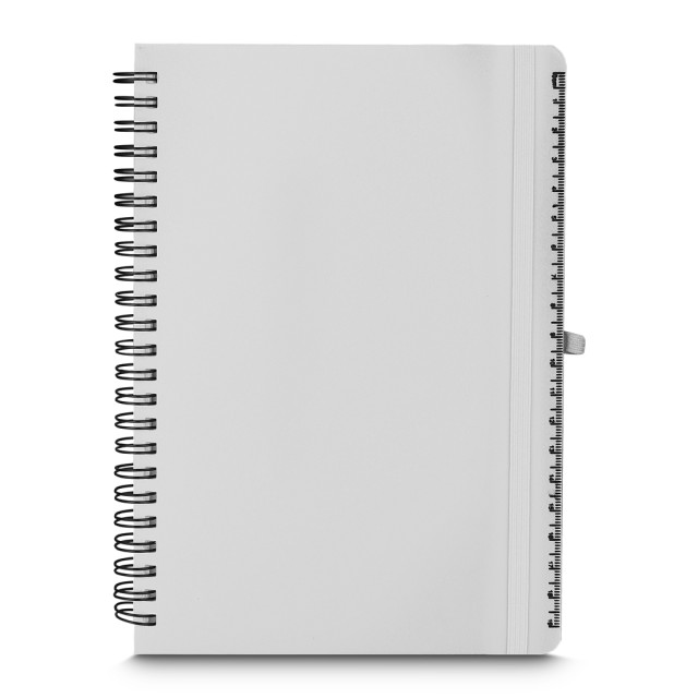 Caderno de anotações reciclável personalizado