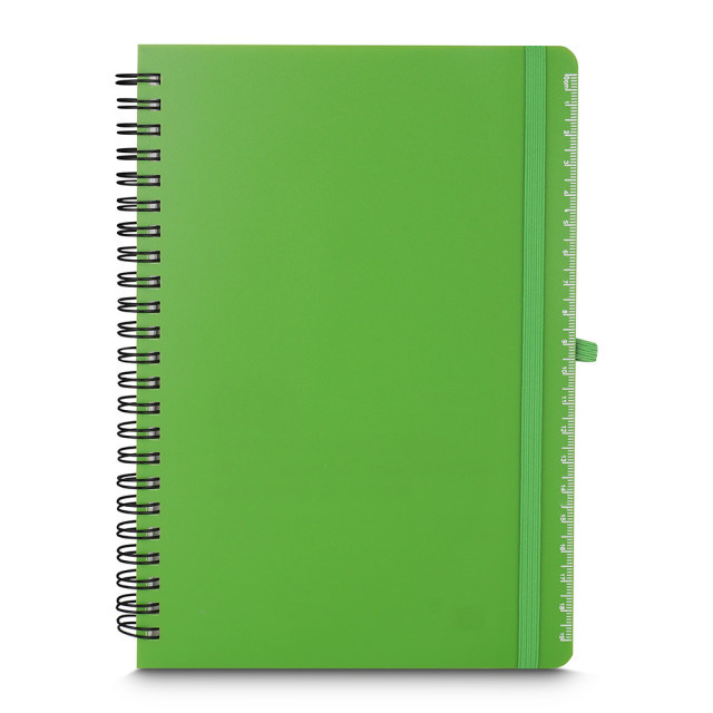 Caderno de anotações reciclável personalizado