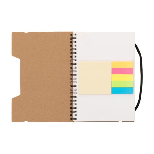Caderno de anotações com régua Caderno de anotações com régua
