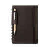 Caderno reciclado 21x15cm personalizado Caderno reciclado 21x15cm personalizado