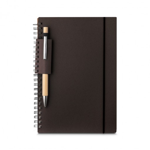 Caderno reciclado 21x15cm personalizado Caderno reciclado 21x15cm personalizado
