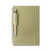 Caderno reciclado 21x15cm personalizado Caderno reciclado 21x15cm personalizado