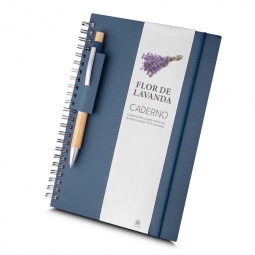 Caderno reciclado 21x15cm personalizado Caderno reciclado 21x15cm personalizado