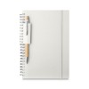 Caderno reciclado 21x15cm personalizado Caderno reciclado 21x15cm personalizado
