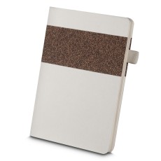 Caderno de anotações fibra de cana personalizado