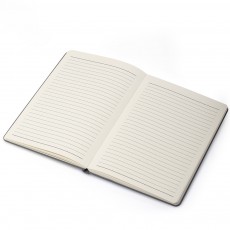 Caderno capa dura em material reciclável personalizado