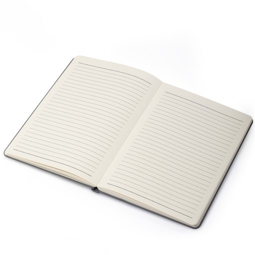 Caderno capa dura em material reciclável personalizado Caderno capa dura em material reciclável personalizado