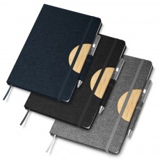 Caderno capa dura material reciclável personalizado