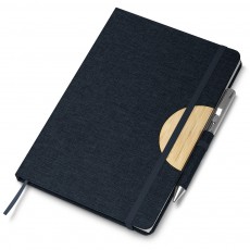 Caderno capa dura material reciclável personalizado
