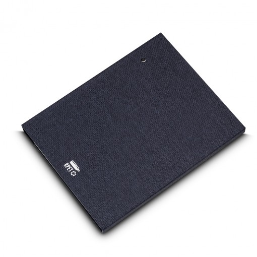 Caderno Rpet detalhe em bambu personalizado Caderno Rpet detalhe em bambu personalizado