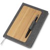 Caderno capa dura bambu e material reciclável personalizado Caderno capa dura bambu e material reciclável personalizado