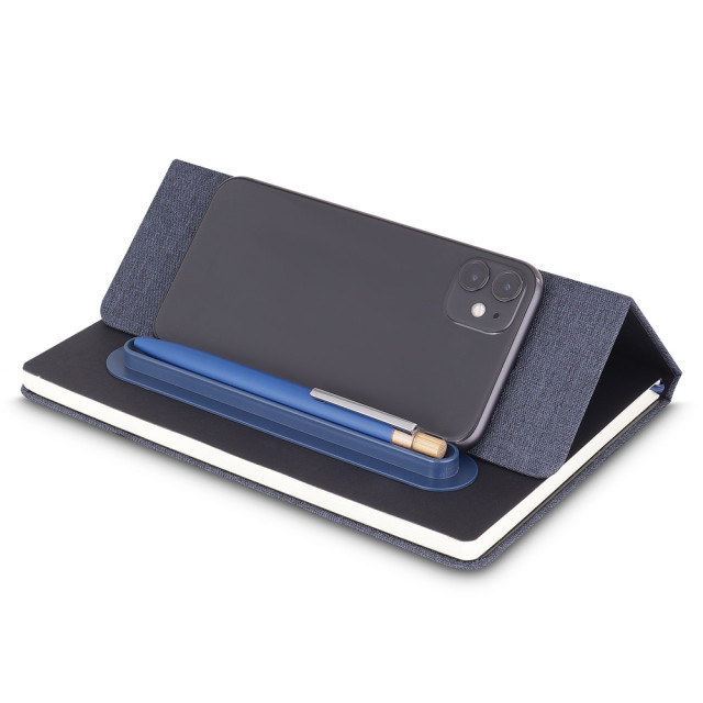 Caderno suporte celular personalizado