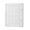 Caderno planner em pu personalizado