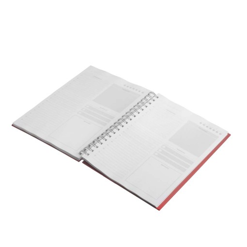 Caderno planner em pu personalizado