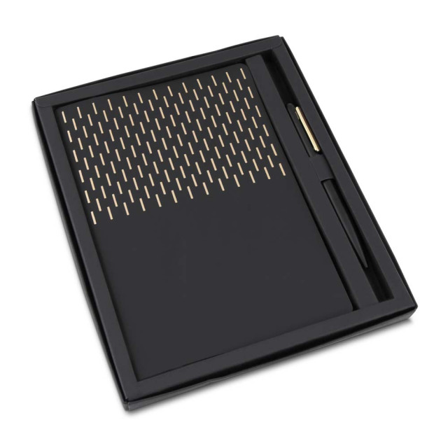 Kit executivo caderno em pu e caneta personalizado