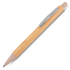 Caneta bambu/plástico/metal personalizada