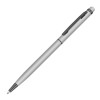 Caneta metal touch slim emborrachada personalizada