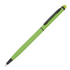 Caneta metal touch slim emborrachada personalizada