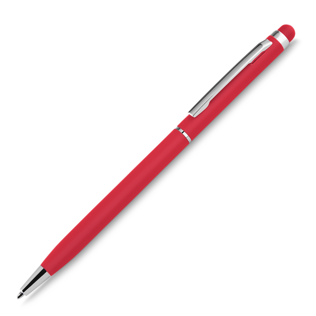 Caneta metal touch slim personalizada