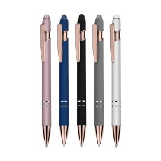 Caneta metal fosca personalizada