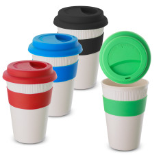 Copo fibra de bambu 450ml personalizado