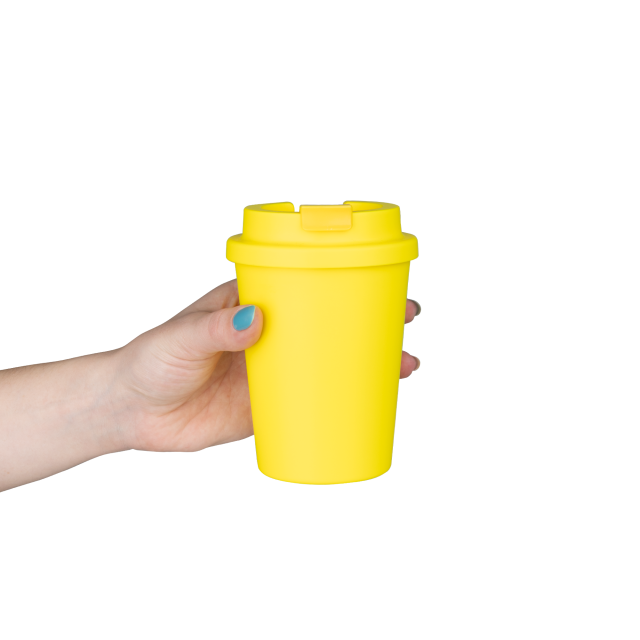 Copo plástico 400ml em rpet personalizado