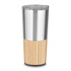 Copo térmico bambu 550ml personalizado Copo térmico bambu 550ml personalizado