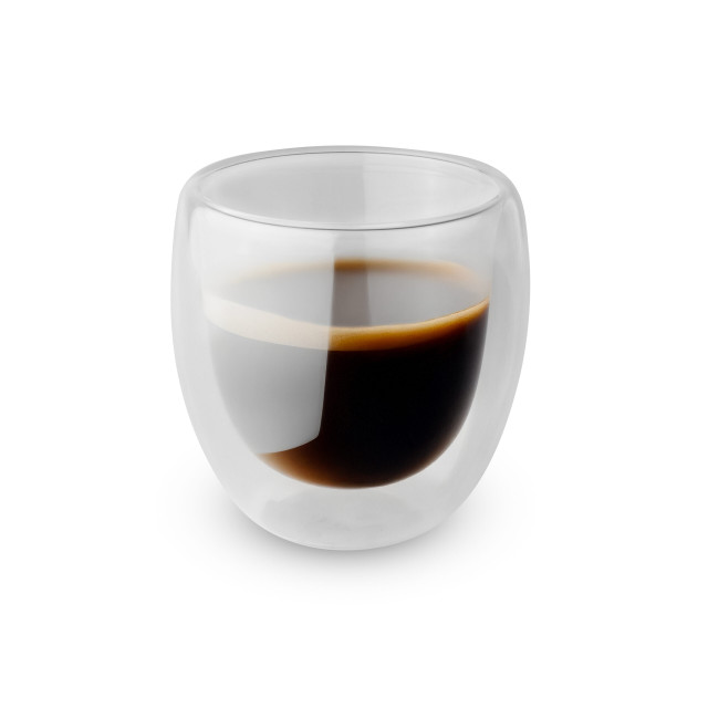 Conjunto com 2 copos de vidro borossilicato 150ml personalizado