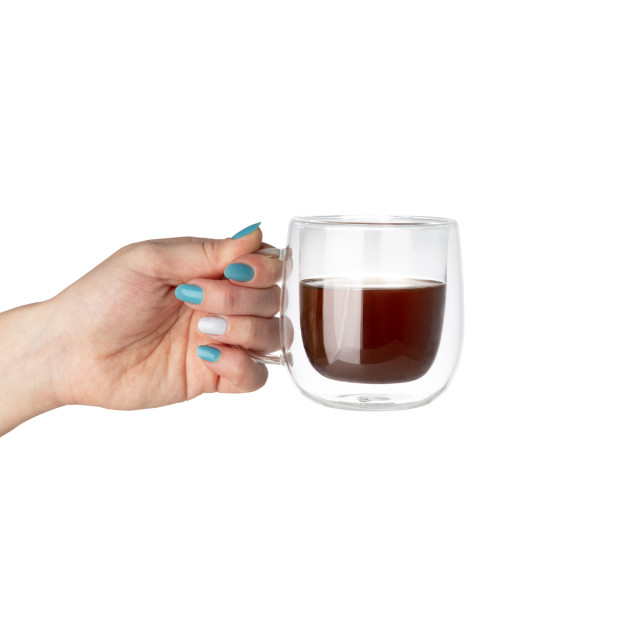 Caneca de vidro 350ml personalizada
