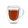Caneca de vidro borossilicato 350ml personalizada Caneca de vidro borossilicato 350ml personalizada