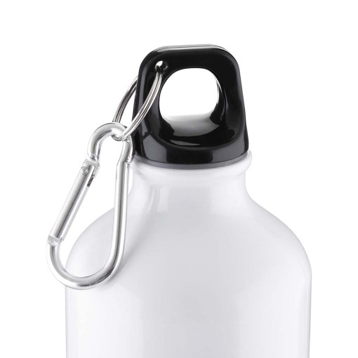 Garrafa alumínio mosquetão 550ml