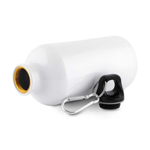 Garrafa alumínio mosquetão 550ml