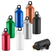 Garrafa alumínio mosquetão 550ml