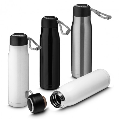 Garrafa térmica 550ml com cordão Garrafa térmica 550ml com cordão