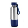 Garrafa Personalizada 500ml corpo prata Garrafa Personalizada 500ml corpo prata