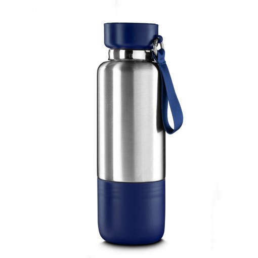 Garrafa Personalizada 500ml corpo prata Garrafa Personalizada 500ml corpo prata