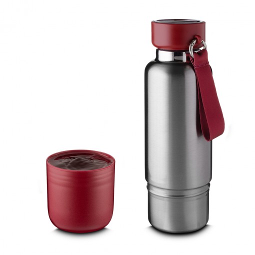 Garrafa Personalizada 500ml corpo prata Garrafa Personalizada 500ml corpo prata